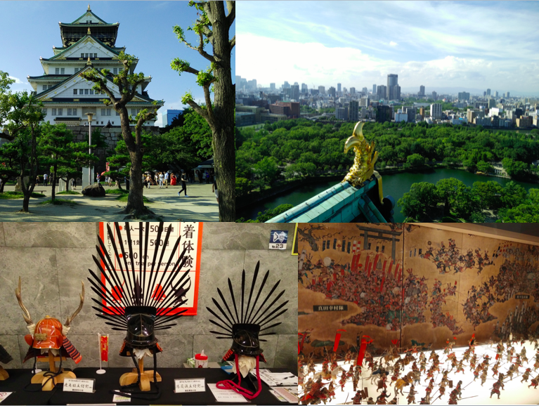 Berkunjung ke Osaka Castle