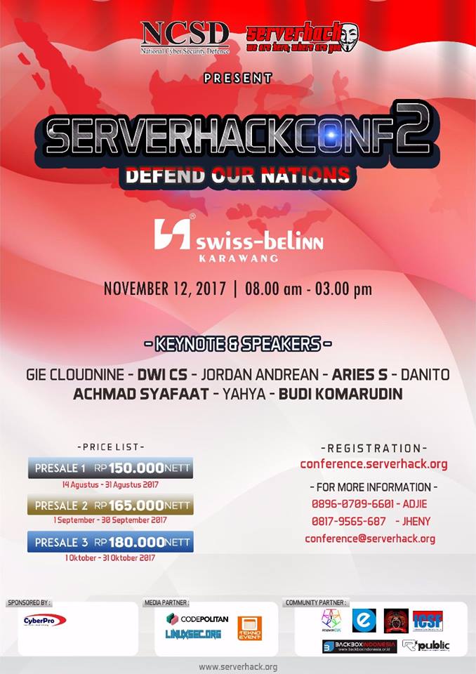 Serverhack Conference