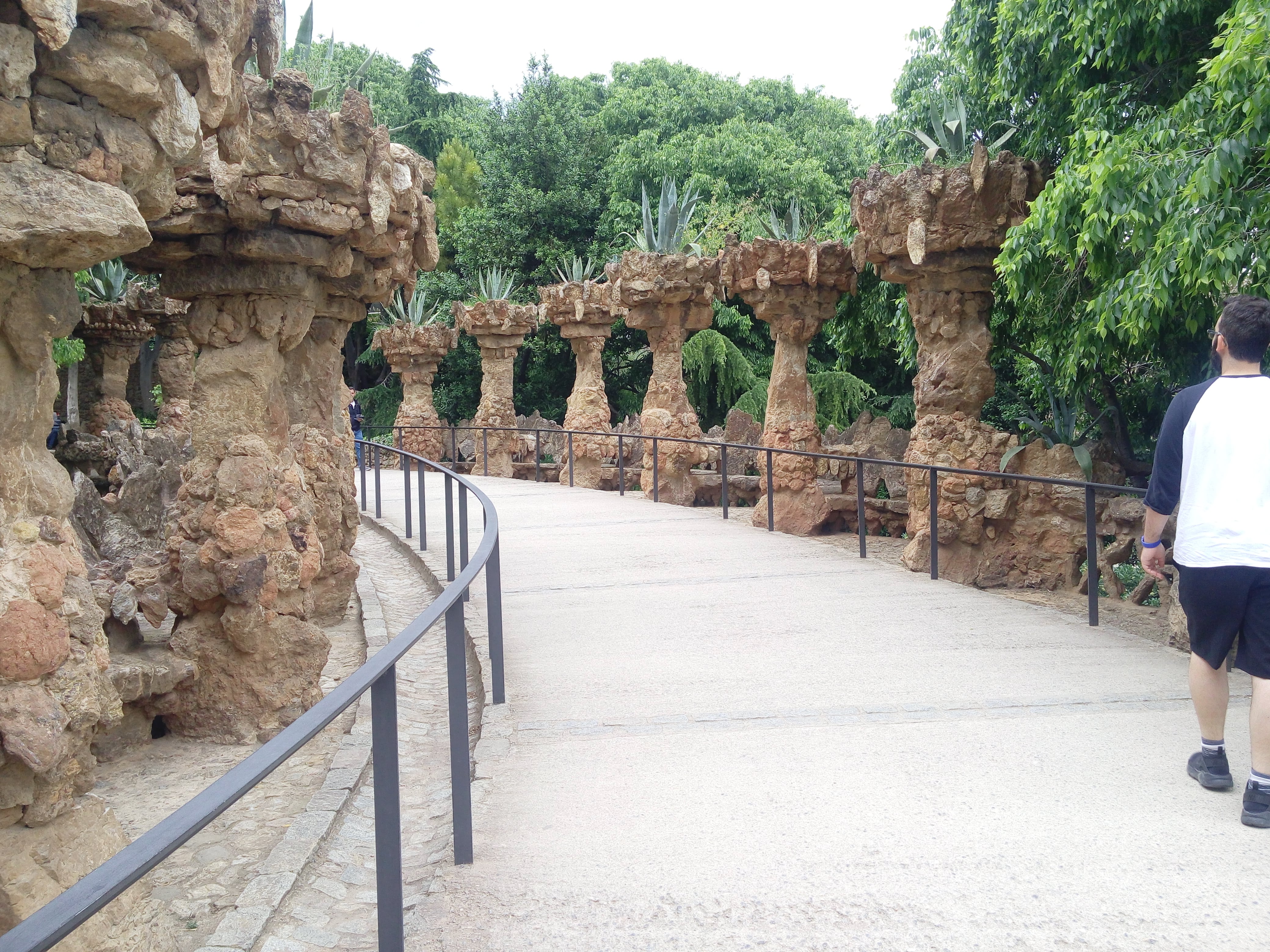 Park Guell taman Warisan Dunia  Unesco