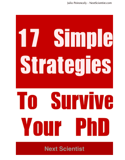 17 strategy to survive PhD -Peironcely